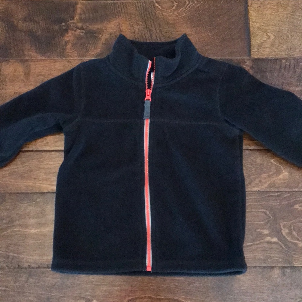Carters Black Fleece Jacket